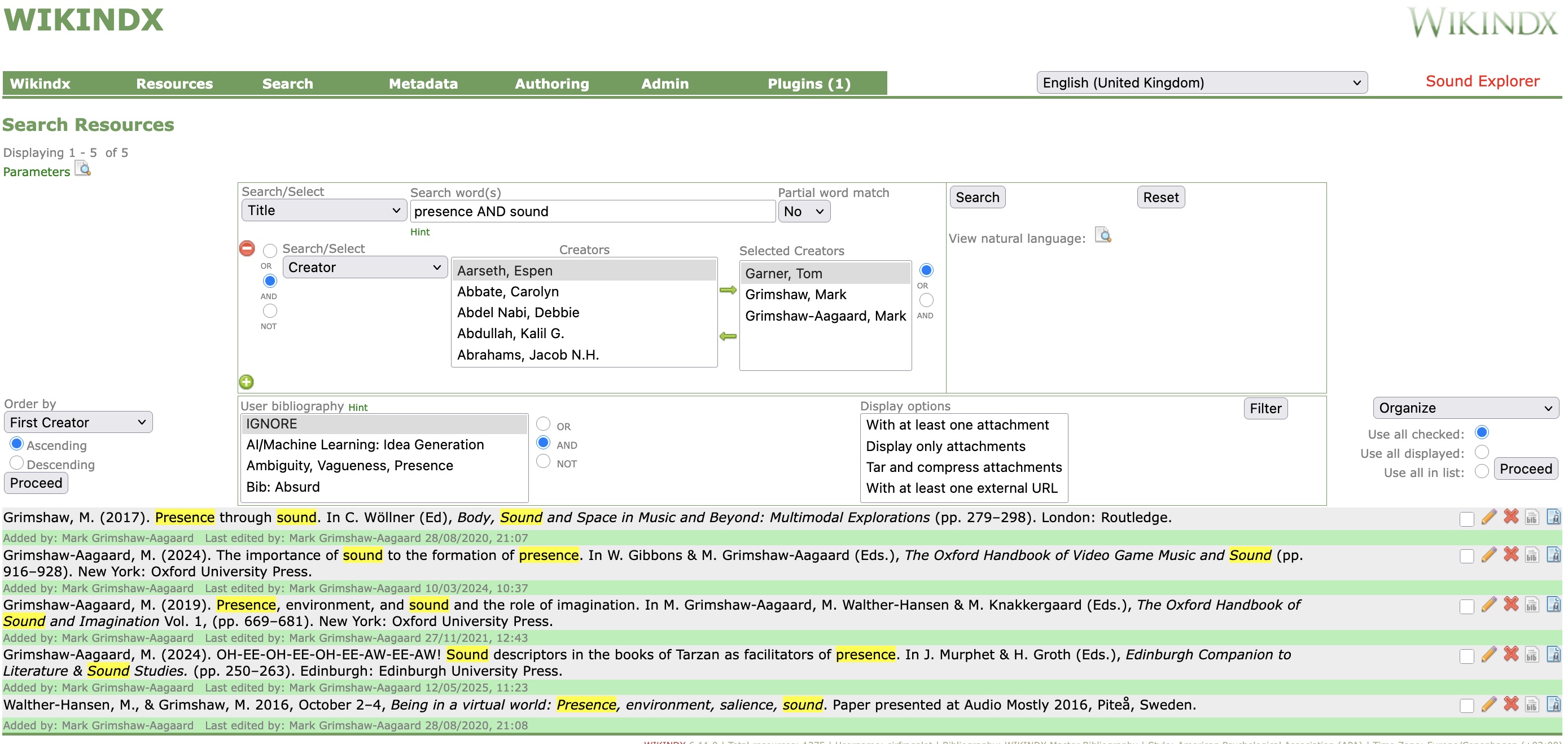 Resource Search