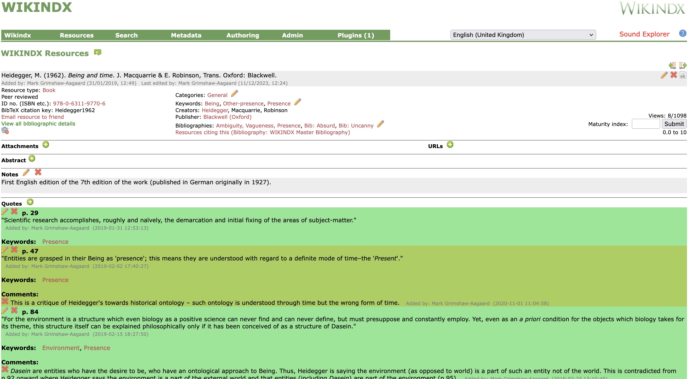 Resource View
